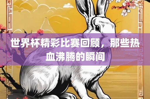 世界杯精彩比赛回顾，那些热血沸腾的瞬间