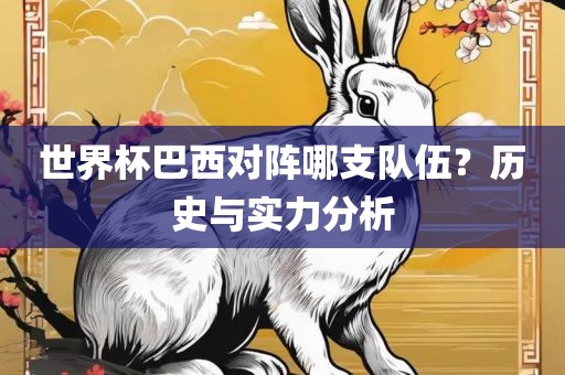 世界杯巴西对阵哪支队伍？历史与实力分析