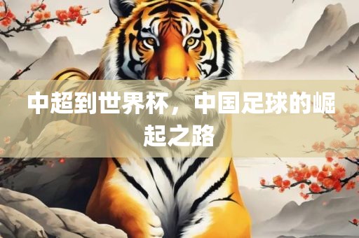 中洪湖市顺升工程机械租赁有限公司超到世界杯，中国足球的崛起之路