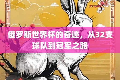 俄罗斯世界杯的奇迹，从32支球队到冠军之路