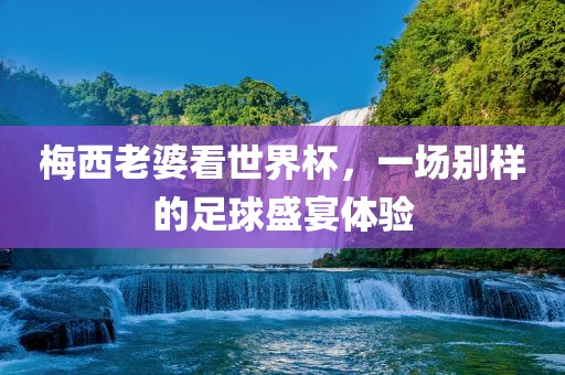 梅西老婆看世界杯，一场别样的足球盛宴体验