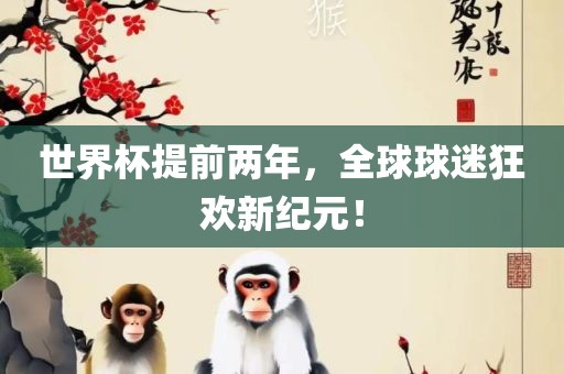 世界杯提前两年，全球球迷狂欢新纪元！
