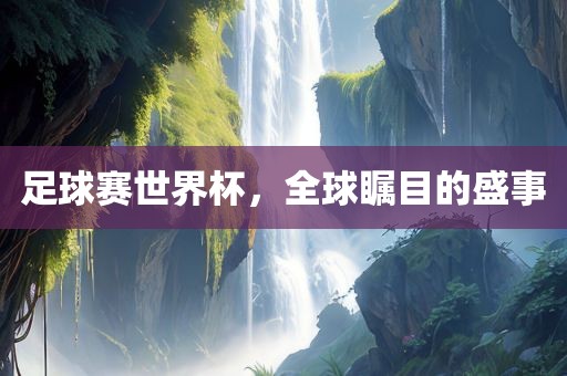 足球赛世界杯，全球瞩目的盛事洪湖市顺升工程机械租赁有限公司