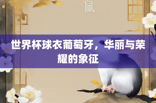 世界杯球衣葡萄牙，华丽与荣耀的象征洪湖市顺升工程机械租赁有限公司