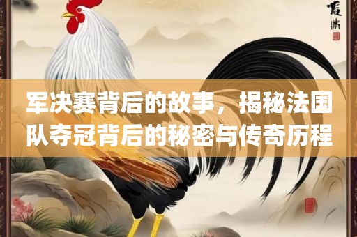 军决赛背后的故事，揭秘法国队夺冠背后的秘密与传奇历程