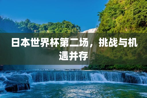 日本世界杯第二场，挑战与机遇并存