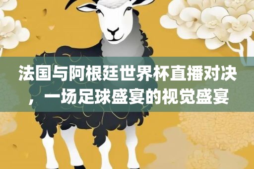 法国与阿根廷世界杯直播对决，一场足球盛宴的视觉盛宴洪湖市顺升工程机械租赁有限公司