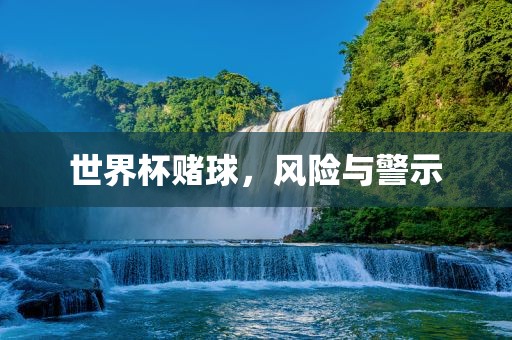 世界杯赌球，风险与警示