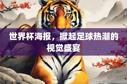 世界杯海报，掀起足球热潮的视觉盛宴