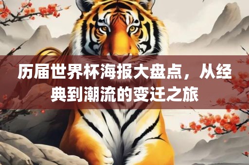 历届世界杯海报大盘点，从经典到潮流的变迁之旅