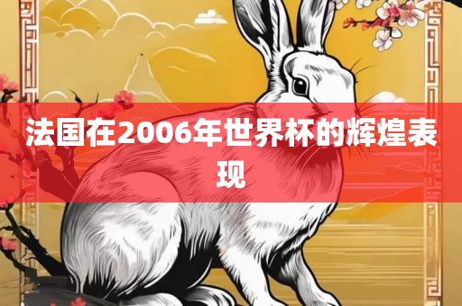 法国在2006年世界杯的辉煌洪湖市顺升工程机械租赁有限公司表现