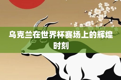 乌克兰在世界杯赛场上的辉煌时刻