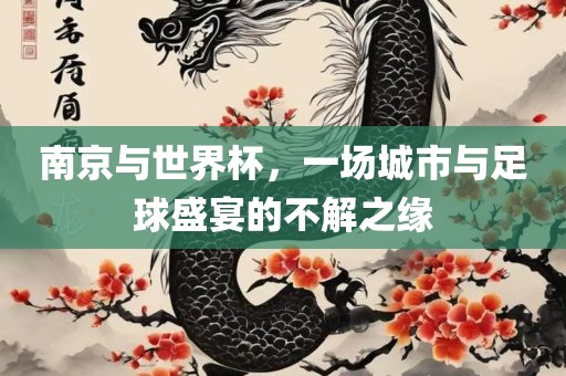 南京与世界杯，一场城市与足球盛宴的不解之缘洪湖市顺升工程机械租赁有限公司