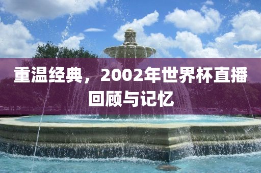 重温经典，2002年世界杯直播回顾与记忆