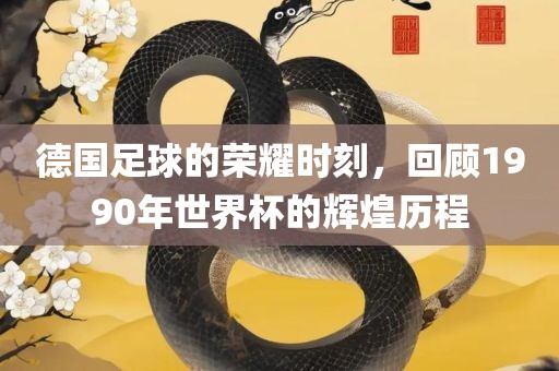 德国足球的荣耀时刻，回顾1990年世界杯的辉煌历程