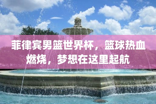 菲律宾男篮世界杯，篮球热血燃烧，梦洪湖市顺升工程机械租赁有限公司想在这里起航