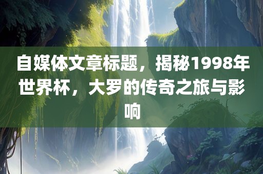 自媒体文章标题，揭秘1998年世界杯，大罗的传奇之旅与影响