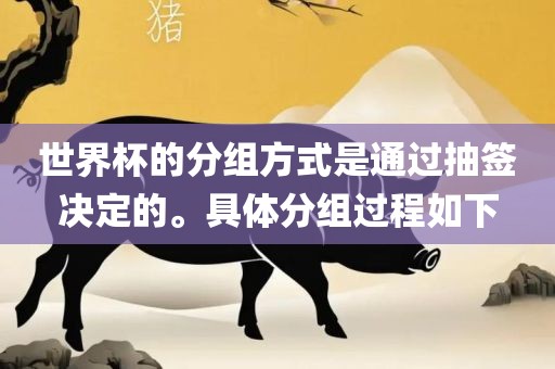 世界杯的分组方式是通过抽签决定的。具体分组过程如下洪湖市顺升工程机械租赁有限公司