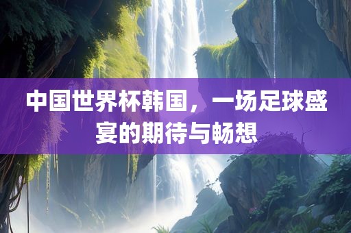 中国世界杯韩国，一场足球盛宴的期待与畅想洪湖市顺升工程机械租赁有限公司