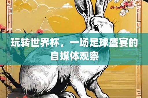 玩转世界杯，一场足球盛宴的自媒体观察