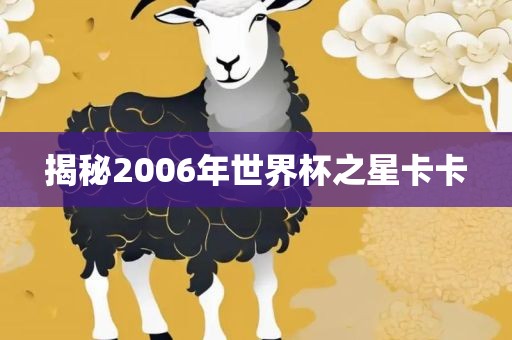 揭秘2006年世界杯之星卡卡洪湖市顺升工程机械租赁有限公司