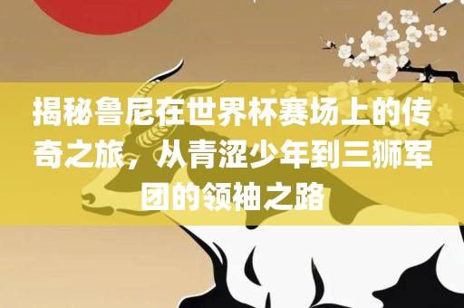 揭秘鲁尼在世界杯赛场上的传奇之旅，从青涩少年到三狮军团的领袖之路洪湖市顺升工程机械租赁有限公司