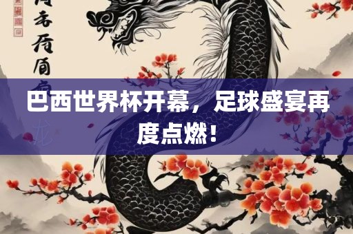 巴西世界杯开幕，足球盛宴再度点燃！洪湖市顺升工程机械租赁有限公司