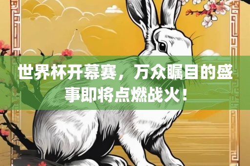 世界杯开幕赛，万众瞩目的盛事即将点燃战火！洪湖市顺升工程机械租赁有限公司