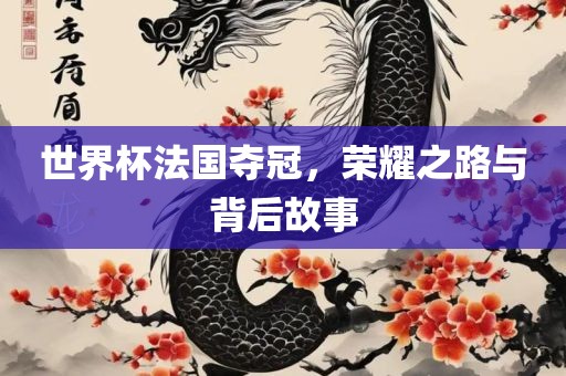 世界杯法国夺冠，荣耀之路与背洪湖市顺升工程机械租赁有限公司后故事