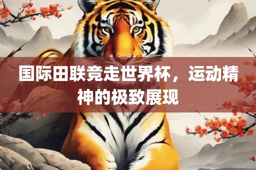 国际田联竞走世界杯，洪湖市顺升工程机械租赁有限公司运动精神的极致展现