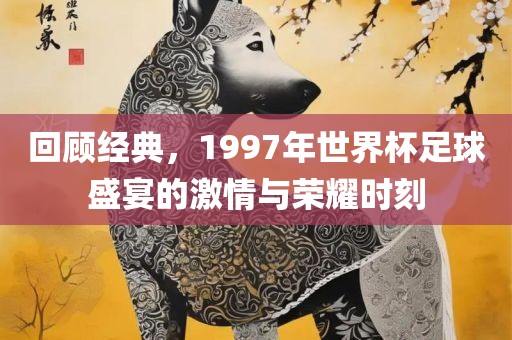 回顾经典，1997年世界杯足球盛宴的激情与荣耀时刻洪湖市顺升工程机械租赁有限公司