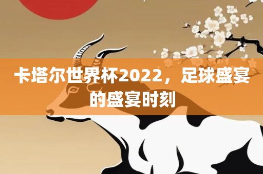 卡塔尔世界杯2022，足球盛宴的盛宴时刻洪湖市顺升工程机械租赁有限公司