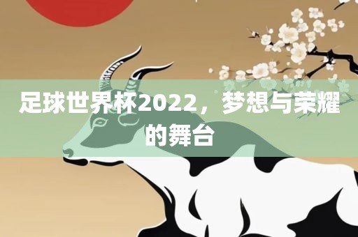 足球世界杯2022，梦想与荣耀的舞台洪湖市顺升工程机械租赁有限公司