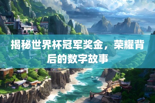 揭秘世界杯冠军奖金，荣耀背后的数字故事洪湖市顺升工程机械租赁有限公司