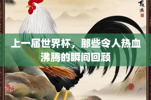上一届世界杯，那些令人热血沸腾的瞬间回顾洪湖市顺升工程机械租赁有限公司