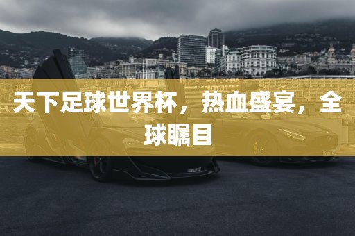 天下足球世界杯，热血盛宴，全球瞩目洪湖市顺升工程机械租赁有限公司