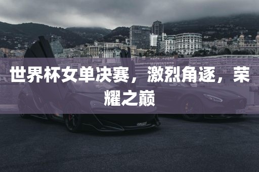 世界杯女单决赛，激烈角逐，荣耀之巅