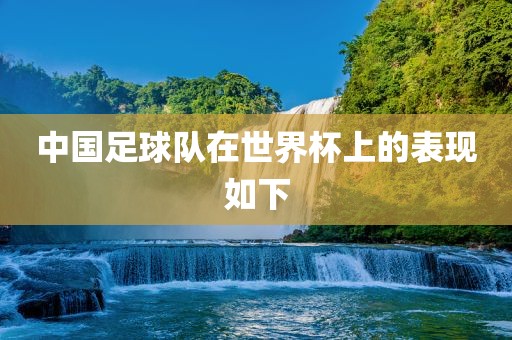 中国足球队在世界杯上的表现如下洪湖市顺升工程机械租赁有限公司