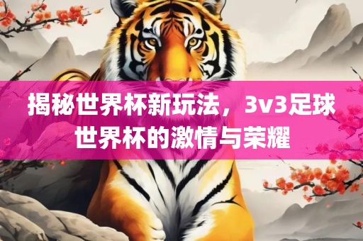 揭秘世界杯新玩法，3v3足球世界杯的激情与荣耀