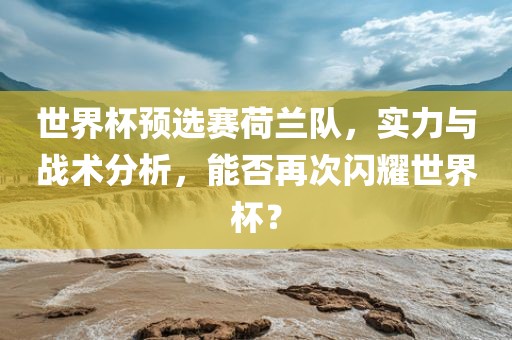 世界杯预选赛荷兰队，实力与战术分析，能否再洪湖市顺升工程机械租赁有限公司次闪耀世界杯？