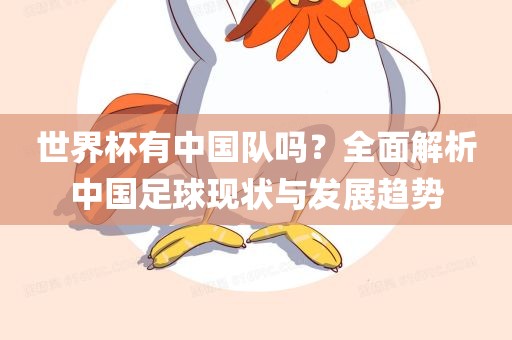 世界杯有中国队吗？全面解析中国足球现状与发展趋势洪湖市顺升工程机械租赁有限公司
