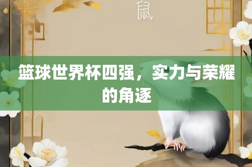 篮球世界杯四强，实力与荣耀的角逐