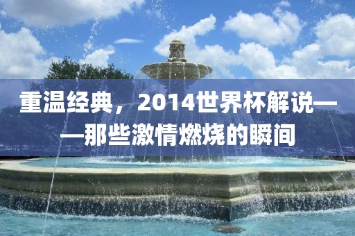 重温经典，2014世界杯解说——那些激情燃烧的瞬间