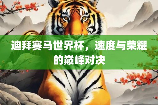 迪拜赛马世界杯，速度与荣耀的巅峰对决