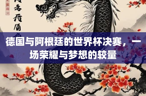 德国与阿根廷的世界杯决赛，一场荣耀与梦想的较量洪湖市顺升工程机械租赁有限公司