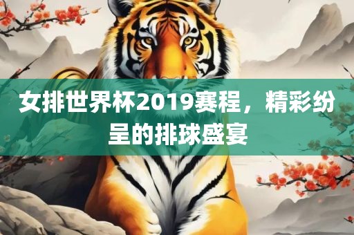 洪湖市顺升工程机械租赁有限公司女排世界杯2019赛程，精彩纷呈的排球盛宴