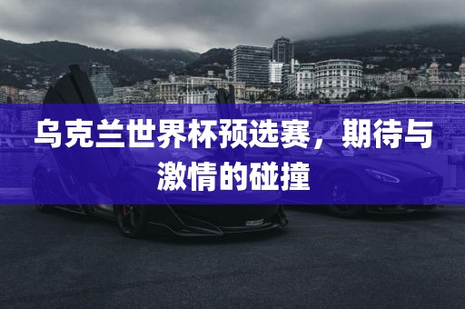 乌克兰世界杯预选赛，期待与激情的碰撞