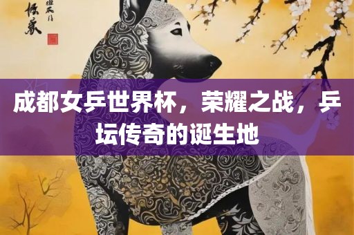 成都女乒世界杯，荣耀之战，乒坛传奇的诞生地