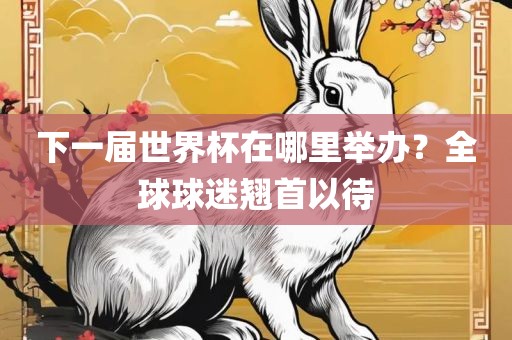 下一届世界杯在哪里举办？全球球迷翘首以待