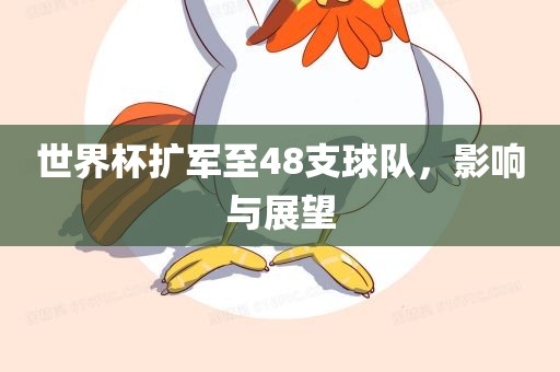 世界杯扩军至48洪湖市顺升工程机械租赁有限公司支球队，影响与展望